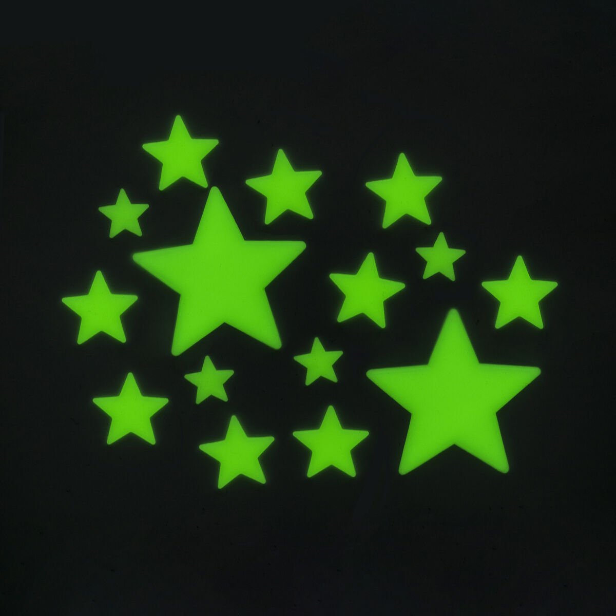 Étoiles Phosphorescentes Autocollantes - Super Stars, , zoo