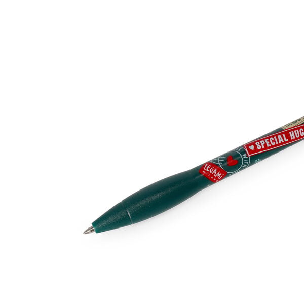 Penna Gel di Natale con Polar Bear Reindeer Luminoso - Writing is Magic