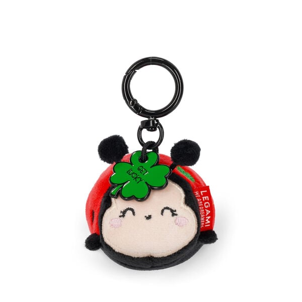 Ladybug Plush Key Ring - Tiny Super Soft!