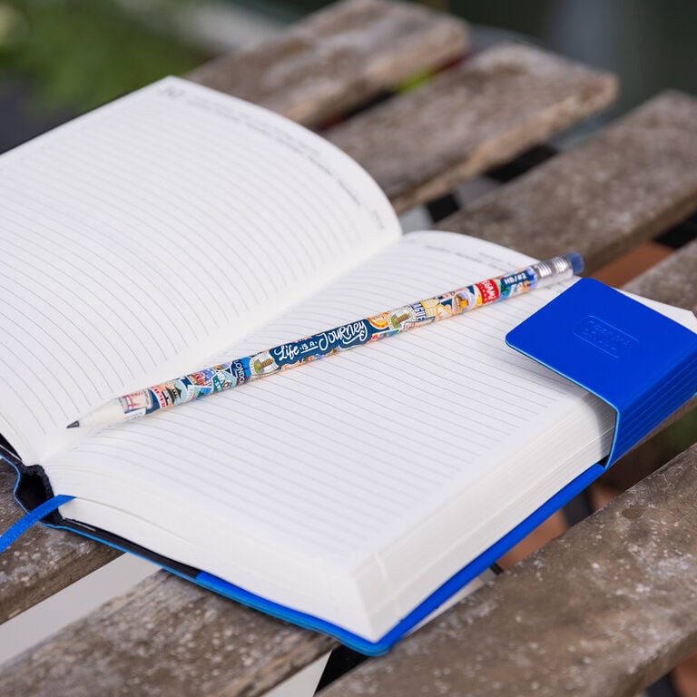 Recycled Paper Pencil - I Used to be a Newspaper - Travel Stickers Recycled Paper Pencil - I Used to be a Newspaper - Travel Stickers