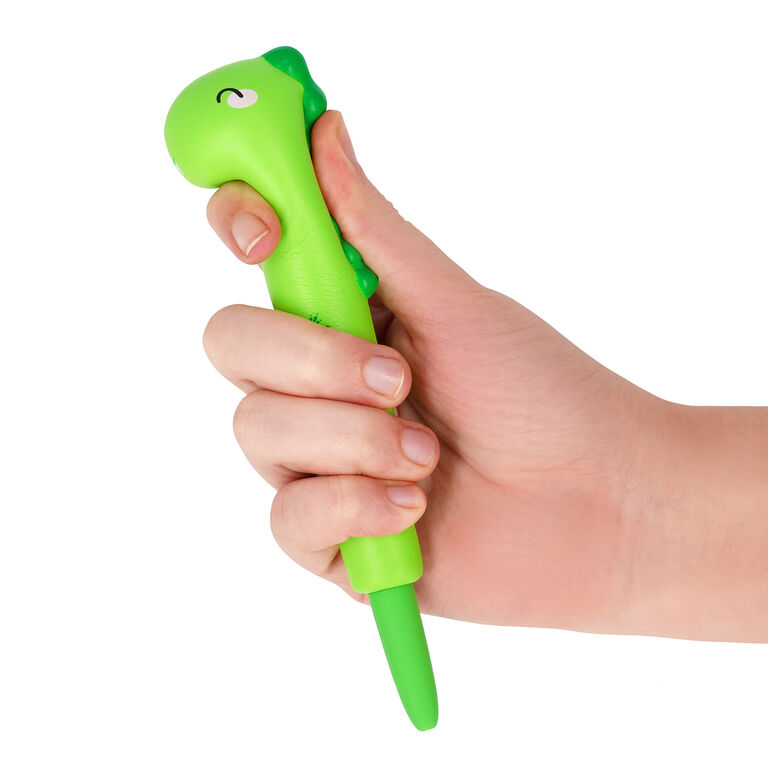 3 Penne Gel Antistress Squeezies, Cancelleria Morbida Per Scrivere E Rilassarsi, Punta 0.5mm
