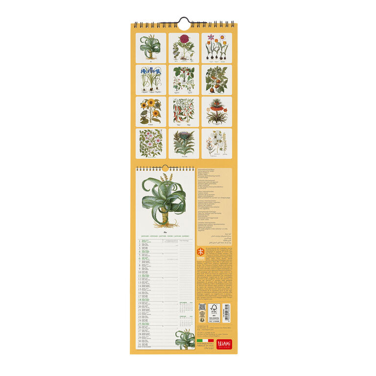 Calendario de Pared 2026 - 16 x 49 cm Calendario de Pared 2026 - 16 x 49 cm