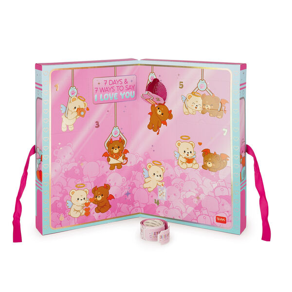 Box with 7 Surprises - 7 Days & 7 Ways to Say I Love You