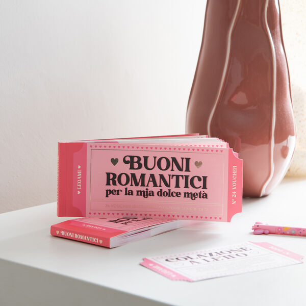 Book of 24 Romantic Vouchers - Italian - Gift Vouchers