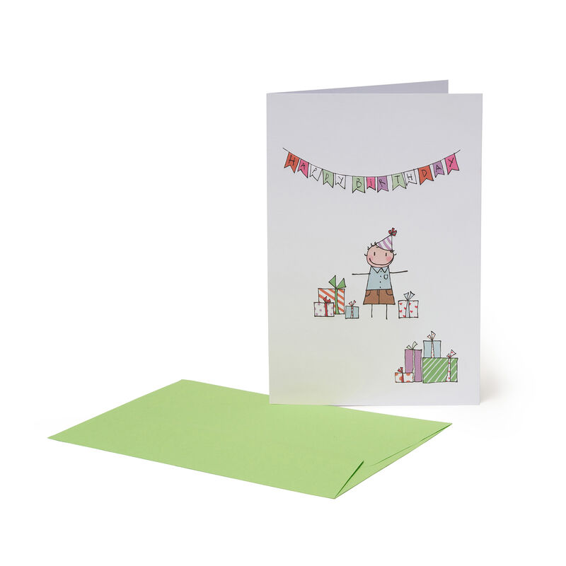 Greeting Card - Happy Birthday Boy, , zoo