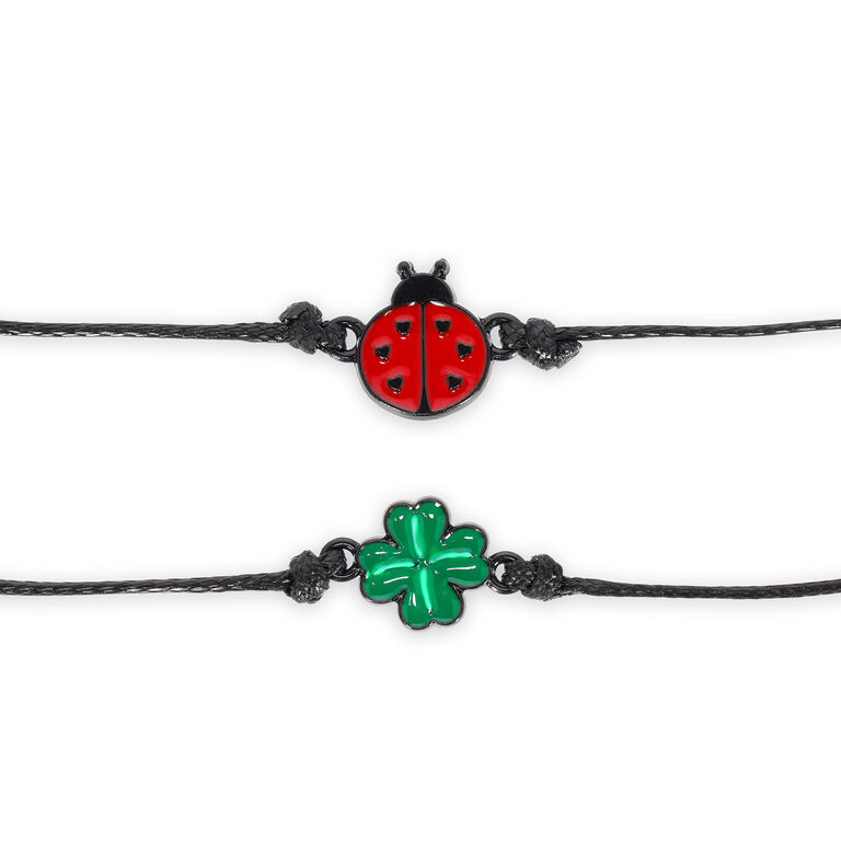 Set of 2 Bracelets - Ladybug Set of 2 Bracelets - Ladybug
