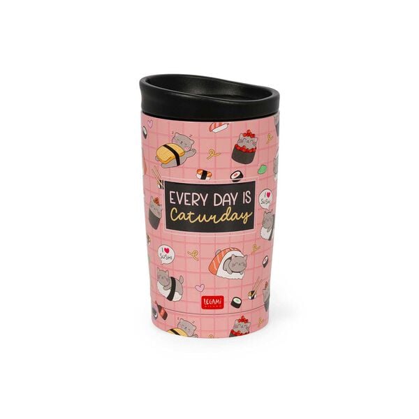 275 ml Vacuum Tumbler - Sushi Cat - Hot & Cold