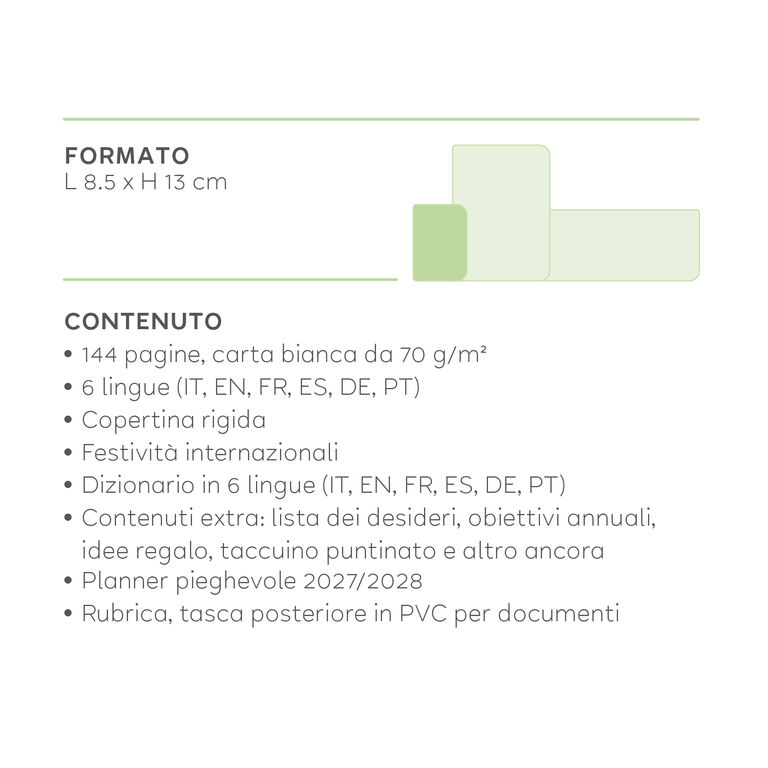 Agenda 12 Mesi Settimanale Small Spiralata 2027 - Dachsund Agenda 12 Mesi Settimanale Small Spiralata 2027 - Dachsund