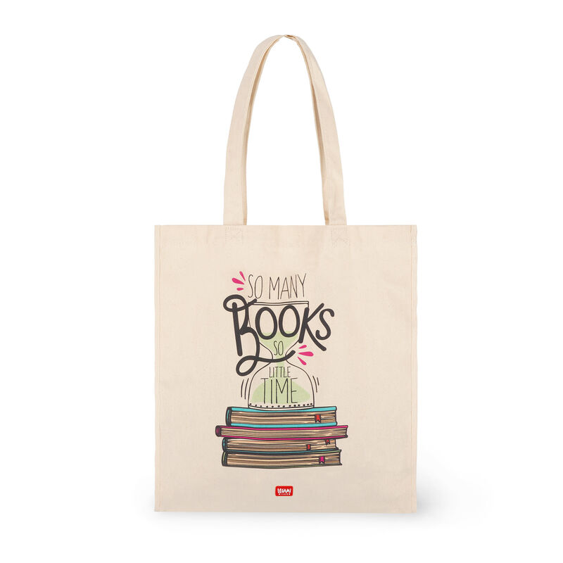 Borsa di Cotone - Tote Bag SO MANY BOOKS