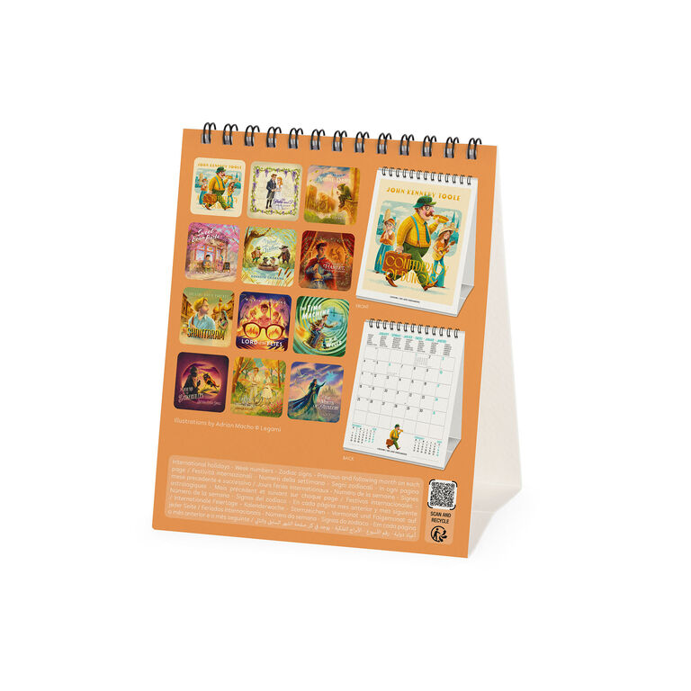 Calendario da Tavolo 2027 - 12 x 14,5 cm - Book Lover's Calendario da Tavolo 2027 - 12 x 14,5 cm - Book Lover's
