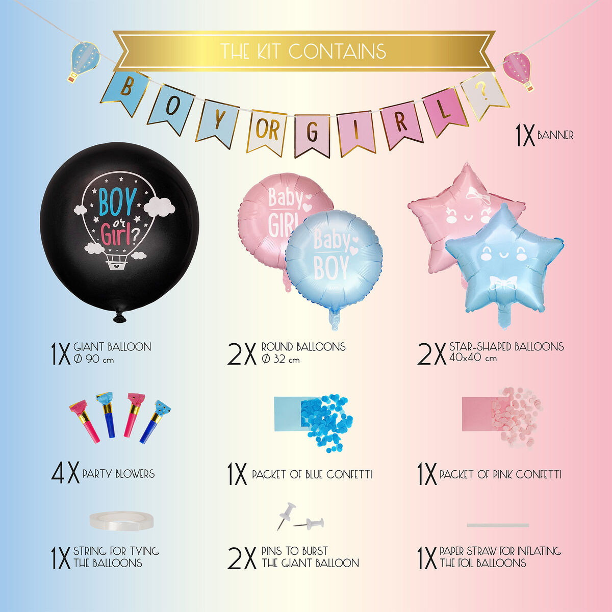 Compare prices for Gender Reveal Party Co. across all European  stores