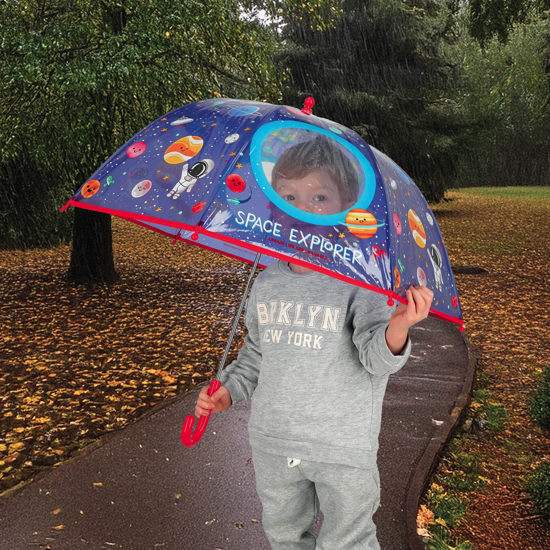 Parapluie Enfant Claire's - Multicolore Résistant - Accessoire Pluie Fille Garçon - 9