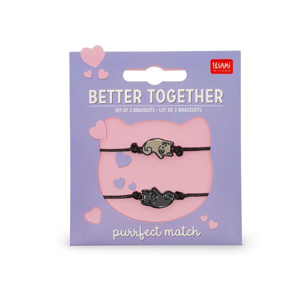 Set of 2 Bracelets - Kitty Set of 2 Bracelets - Kitty