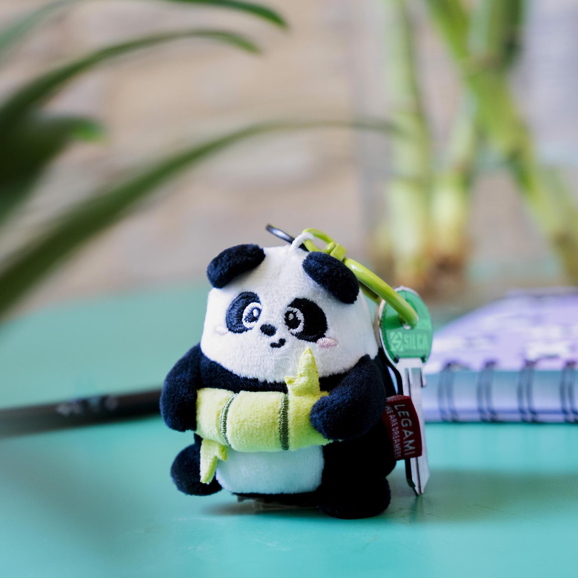 Panda Plush Key Ring - Tiny Super Soft!