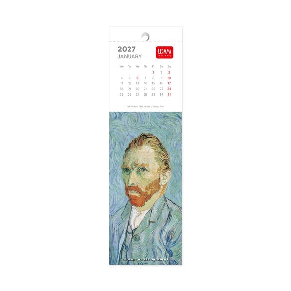 Lesezeichen-Kalender - 5,5 x 18 cm - Vincent Van Gogh