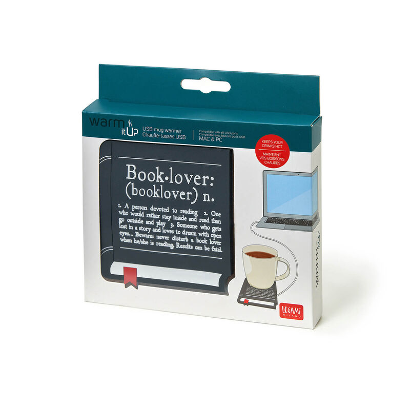 Warm It Up Usb Mug Warmer Booklovers Legami Com
