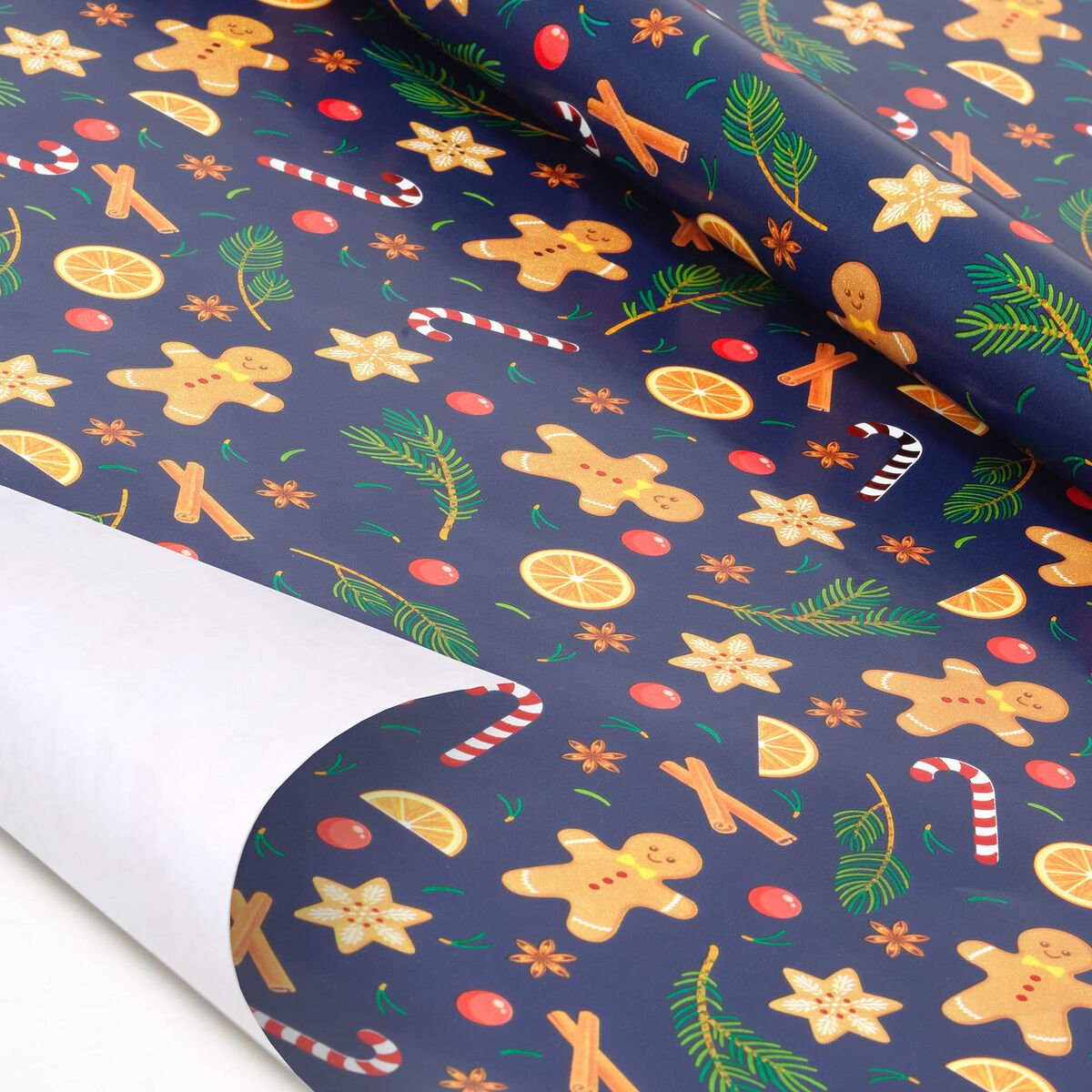 Christmas Wrapping Paper GINGERBREAD