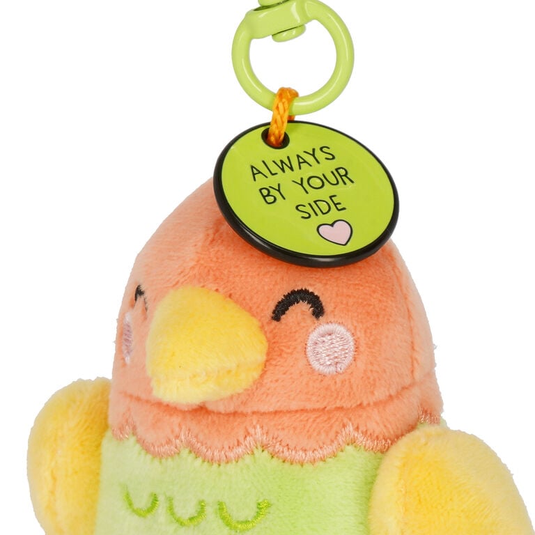 2 Key Rings with a Stuffed Toy - Super Soft! - Tiny