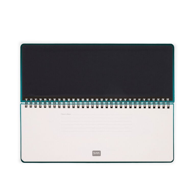 13-Month Desk Planner 2027 - Deep Teal
