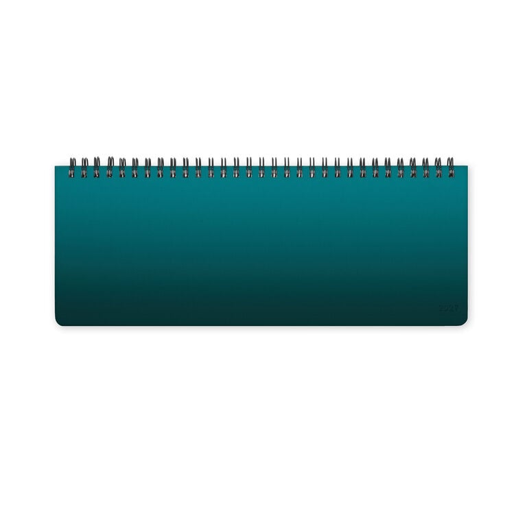 13-Month Desk Planner 2027 - Deep Teal