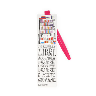 Aphorism Bookmark With Elastic Band