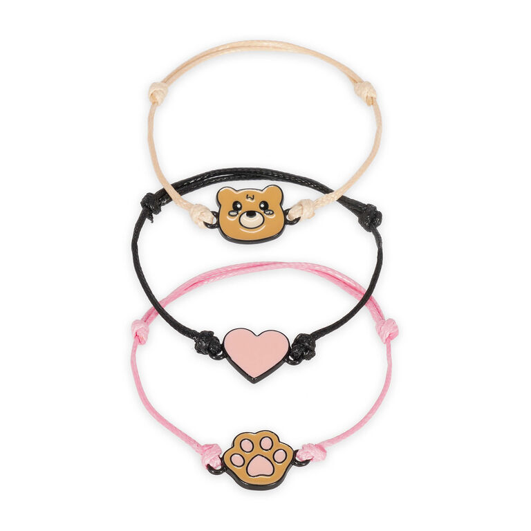 Set di 3 Braccialetti - Teddy Bear - Set of 3 Bracelets Set di 3 Braccialetti - Teddy Bear - Set of 3 Bracelets