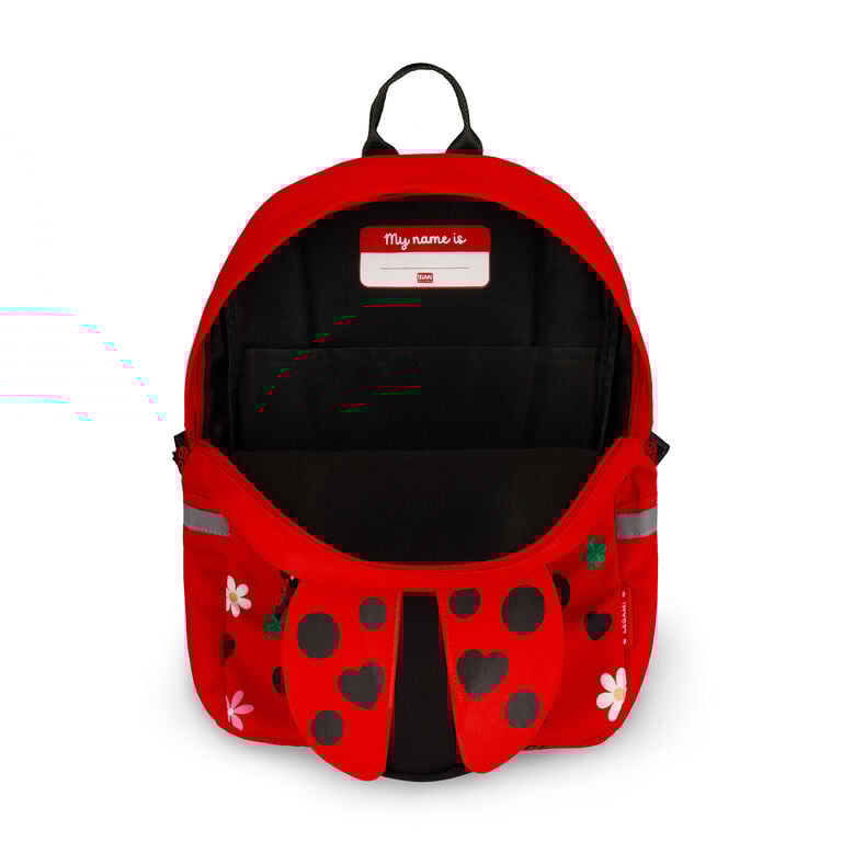 2-in-1 Ladybug Backpack with Removable Front Pocket - So Cute!