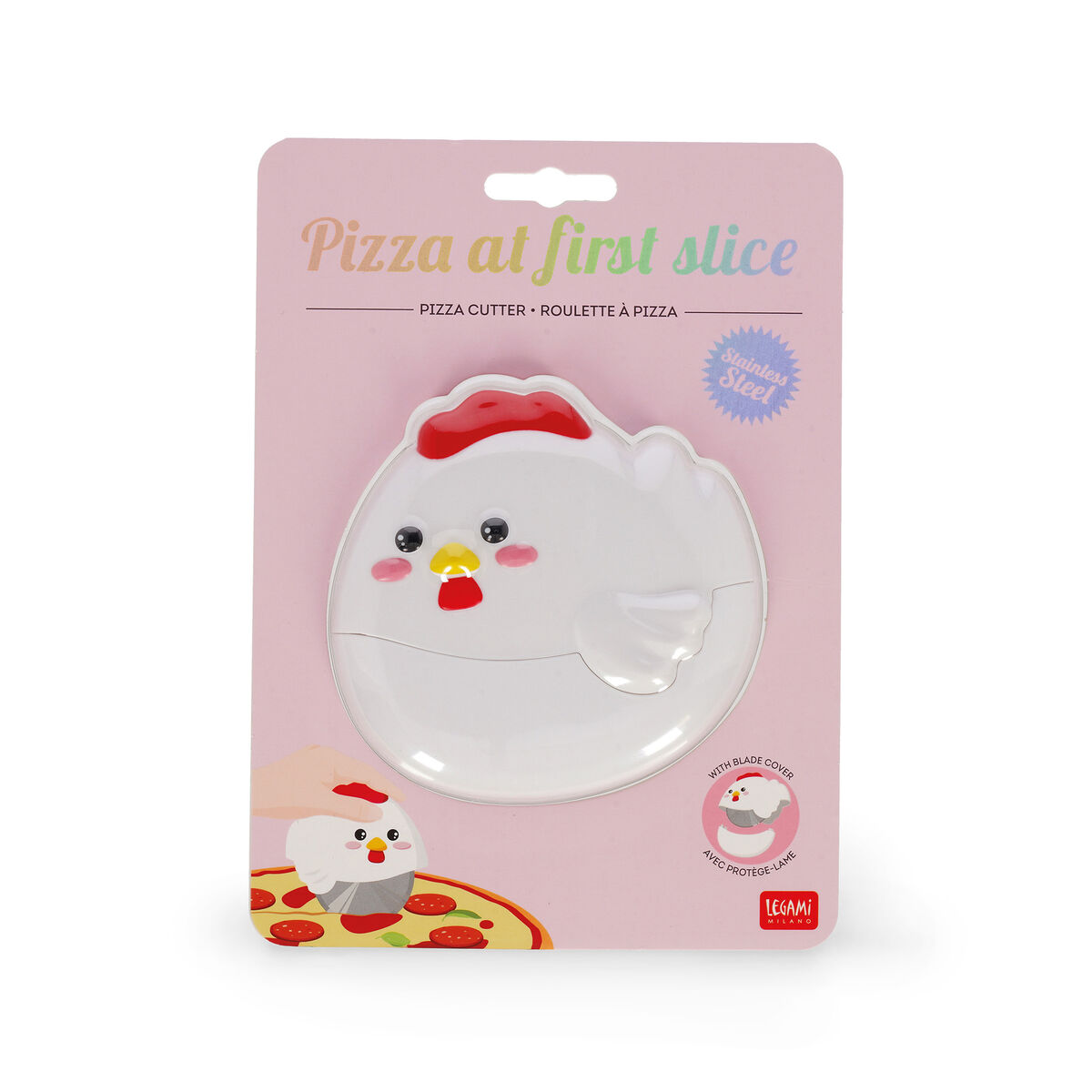 Set piatti Pizza olive con rotella - Edelweiss