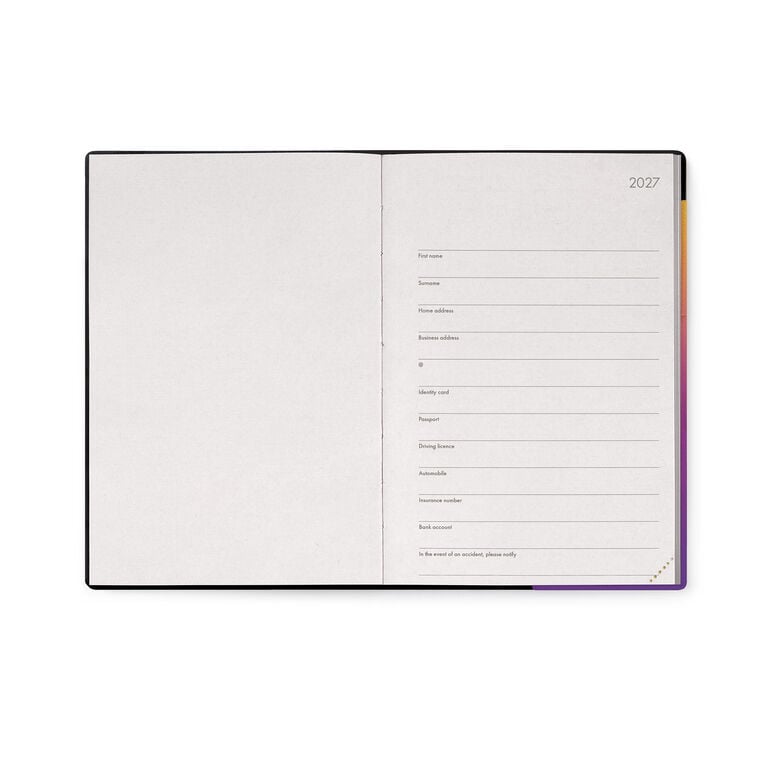 Agenda 12 Mesi Settimanale Medium 2027 - Sunset Vibes Agenda 12 Mesi Settimanale Medium 2027 - Sunset Vibes