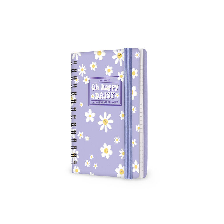 Agenda 12 Mesi Settimanale Small Spiralata 2027 - Daisy Agenda 12 Mesi Settimanale Small Spiralata 2027 - Daisy