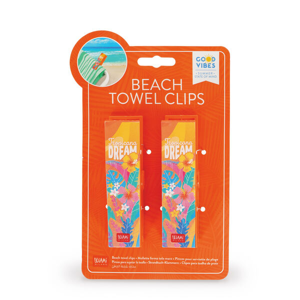 Set di 2 Mollette Ferma Telo Mare - Tropicana Dream - Beach Towel Clips