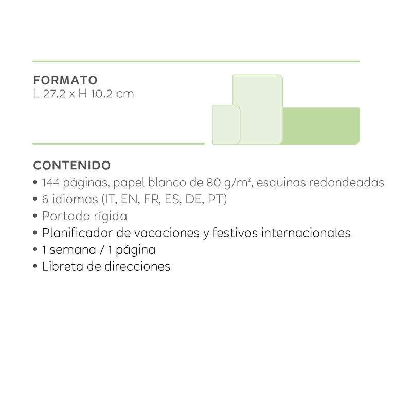 Agenda da Scrivania 12 Mesi - Desk Planner - 2027 Agenda da Scrivania 12 Mesi - Desk Planner - 2027