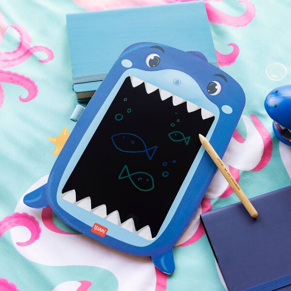 Shark Portable LCD Drawing Board in Cardboard - Magic Sketch Board Shark Portable LCD Drawing Board in Cardboard - Magic Sketch Board