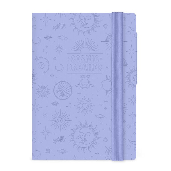 Agenda 12 Mesi Giornaliera Small 2027 - Cosmic Lilac