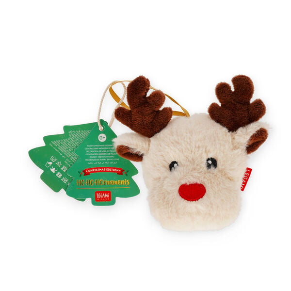 Decorazione per Albero di Natale in Peluche Reindeer - Oh-Oh-Ohrnaments