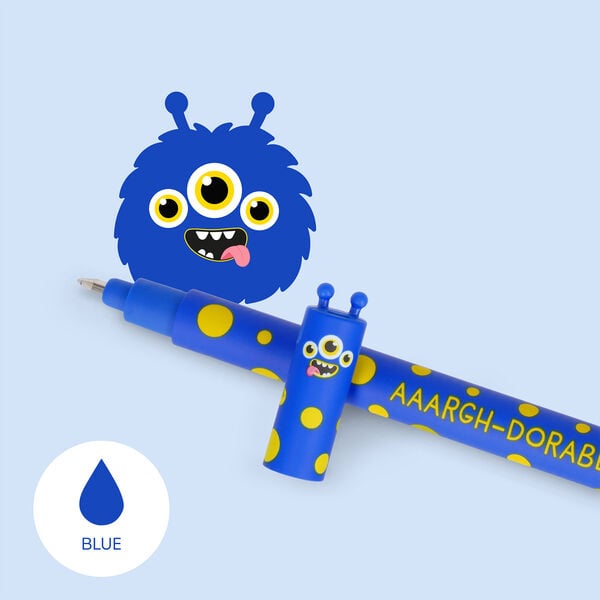 Penna Cancellabile Monster "Aaargh-dorable" - Erasable Pen Penna Cancellabile Monster "Aaargh-dorable" - Erasable Pen