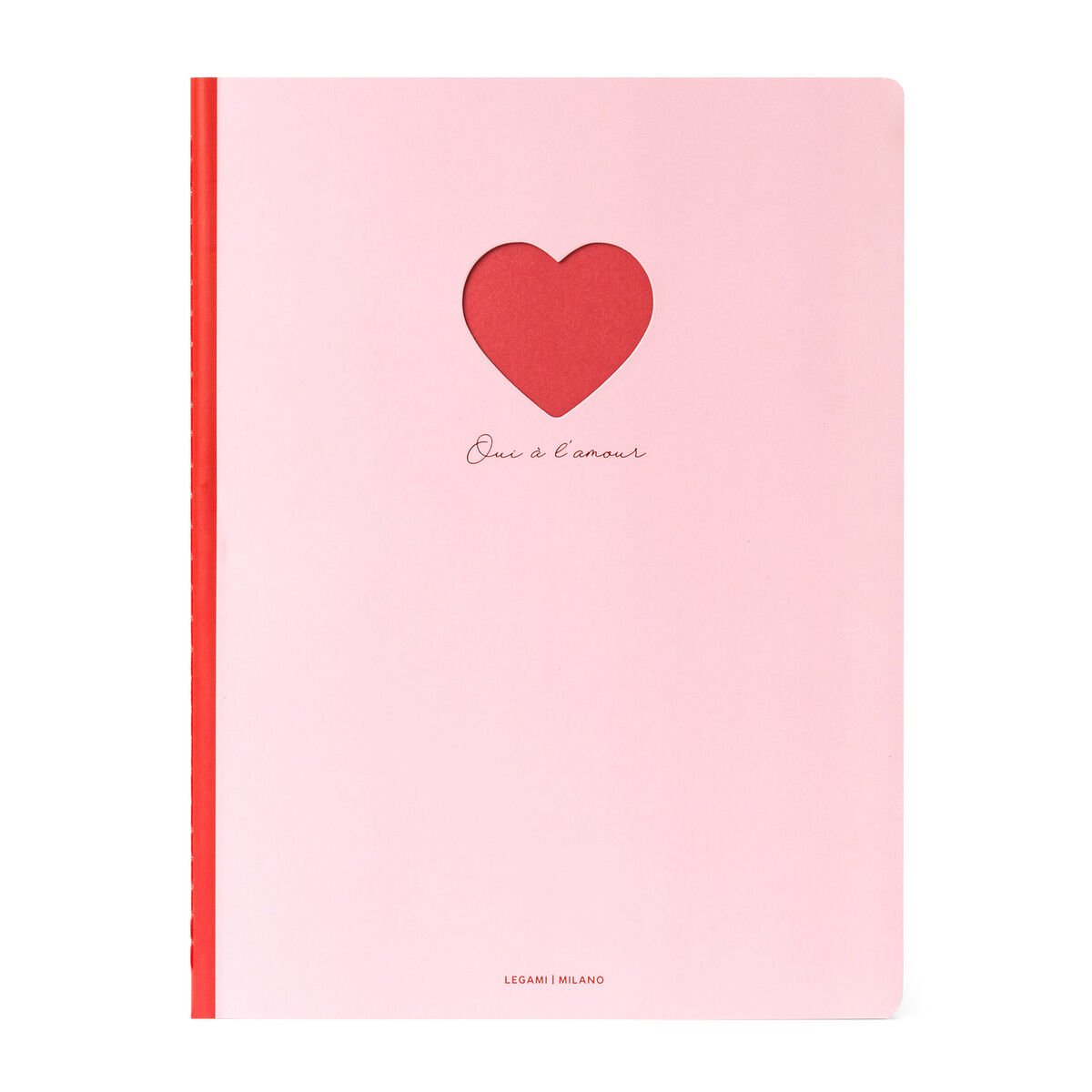 Lined Notebook with Heart B5, , zoo