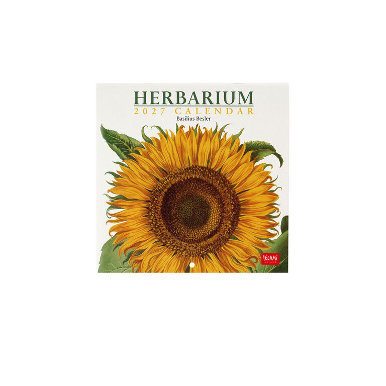 Calendario da Parete 2027 - 18 x 18 cm - Herbarium Calendario da Parete 2027 - 18 x 18 cm - Herbarium