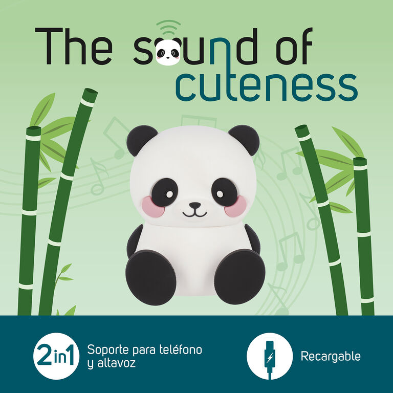 Altavoz Inalámbrico con Soporte - Panda - The Sound of Cuteness
