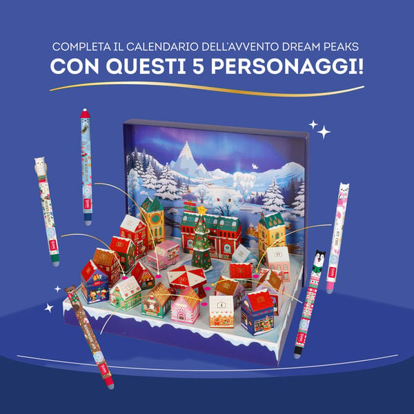 Set di 5 Mini Erasable Pen - Dream Peaks