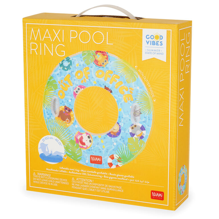 Maxi-Schwimmring Out of Office - Maxi Pool Ring Maxi-Schwimmring Out of Office - Maxi Pool Ring