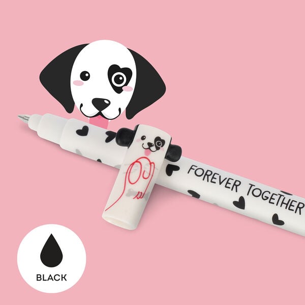 Set mit 2 Löschbaren Gelstiften - Dog - Erasable Pen