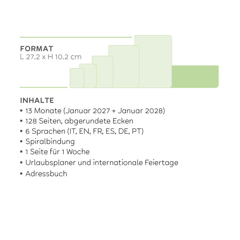 Schreibtisch-Planer für 13 Monate Desk Planner 2027 - Sunset Vibes Schreibtisch-Planer für 13 Monate Desk Planner 2027 - Sunset Vibes