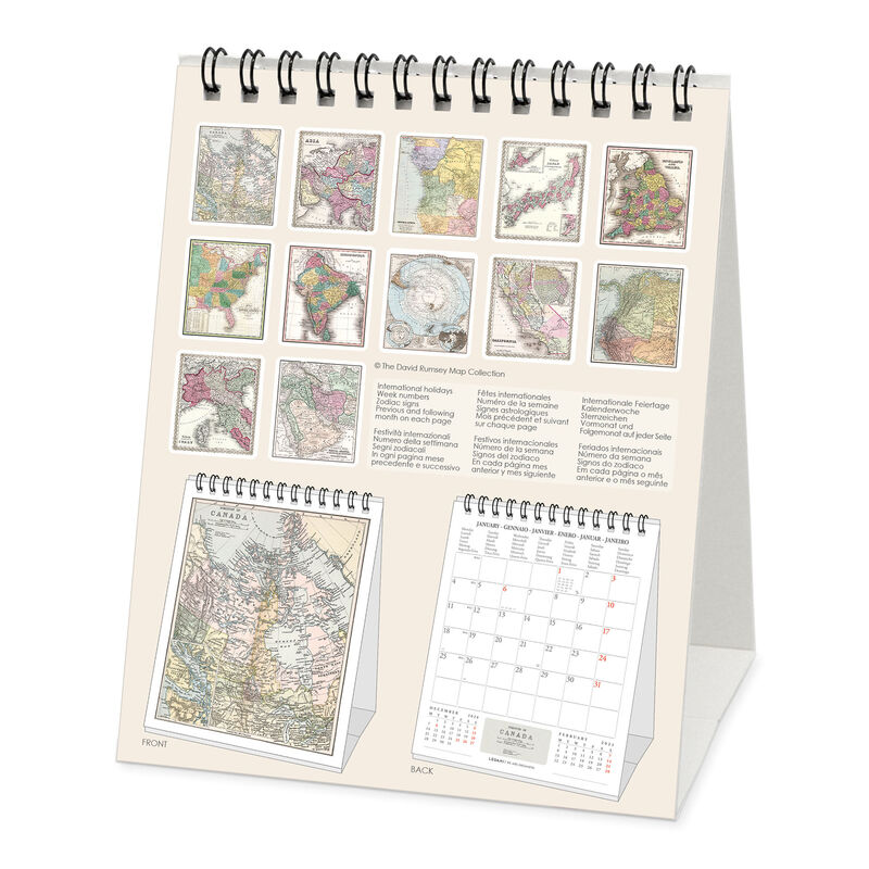 calendario da tavolo zodiaco 2021