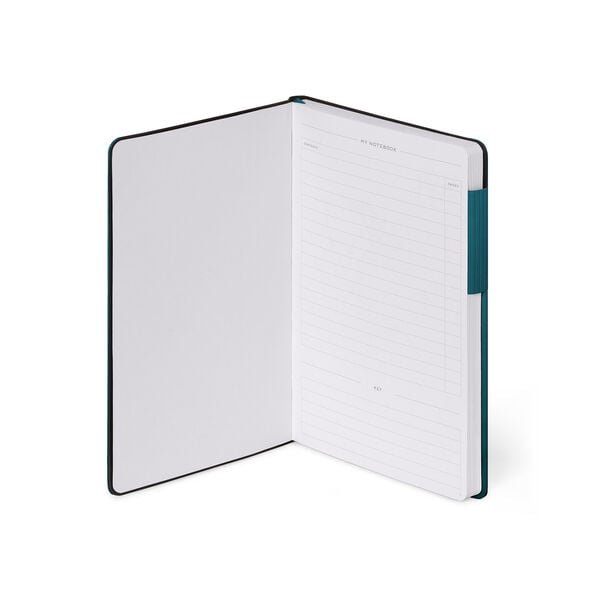 Taccuino Puntinato con Copertina Morbida Monocolore - Deep Teal - My Notebook Taccuino Puntinato con Copertina Morbida Monocolore - Deep Teal - My Notebook