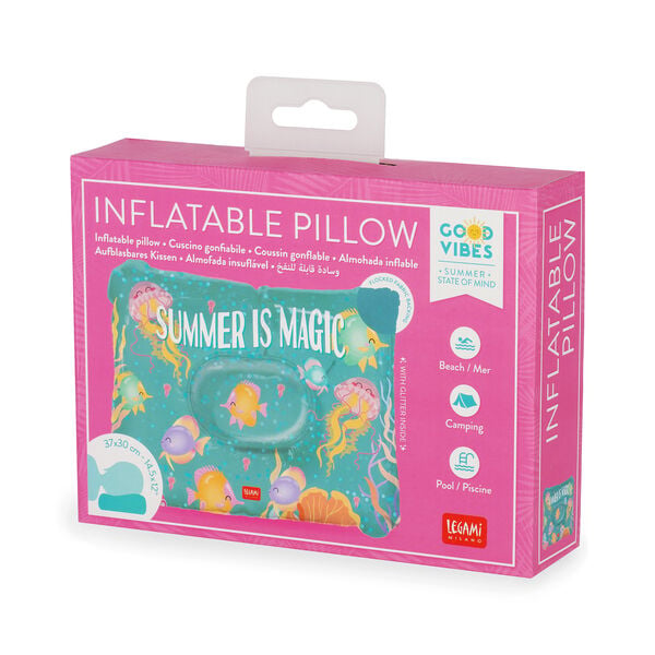 Summer is Magic Inflatable Pillow