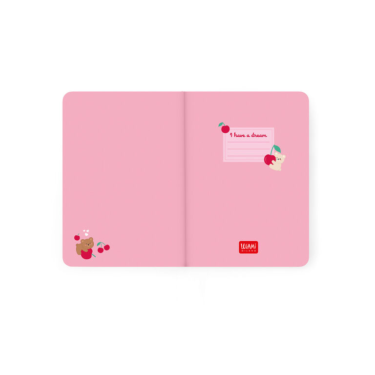 Agenda 2026/2027 Settimanale Fotografica 16 Mesi - Teddy Bear Pink - Con Notebook - Small