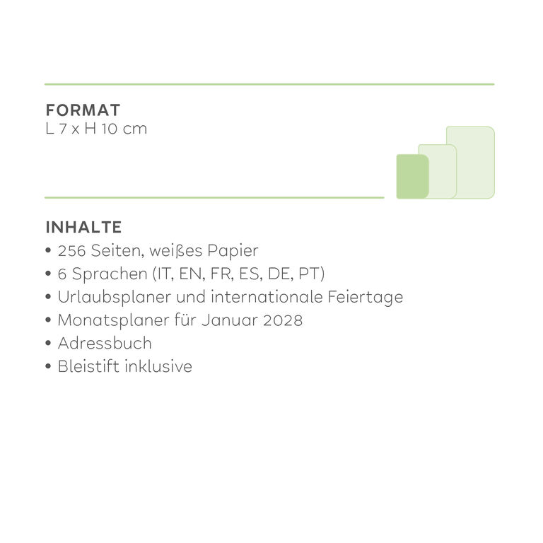 Terminplaner für 12 Monate im Fotodesign 2 Tage pro Seite Mini 2027 - Bee Terminplaner für 12 Monate im Fotodesign 2 Tage pro Seite Mini 2027 - Bee