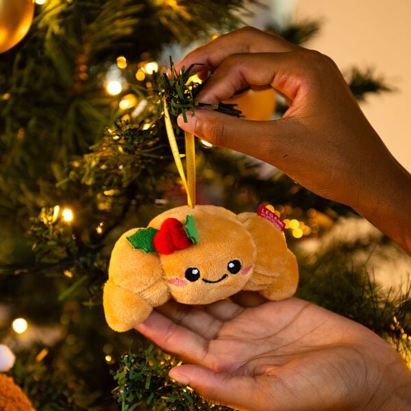 Decorazione per Albero di Natale in Peluche Croissant - Oh-Oh-Ohrnaments