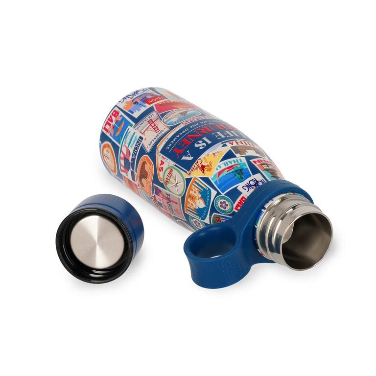 300 ml Mini Vacuum Bottle - Travel Stickers - Hot & Cold